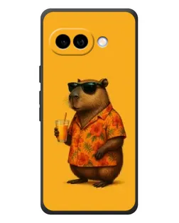Чохол для Google Pixel 10a з картинкою «Капібара на відпочинку»