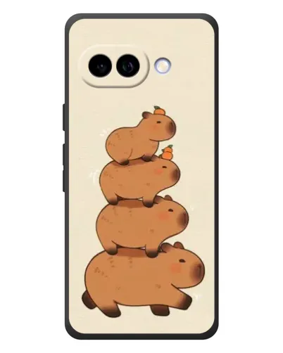 Чохол для Google Pixel 10a з картинкою «Вежа з капібар»