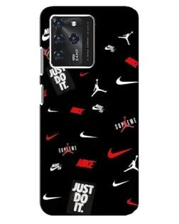 Чехол для Google Pixel 2 XL с картинкой «Nike Mix Pattern»