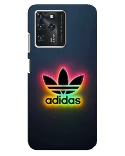 Чехол для Google Pixel 2 XL с картинкой «Неоновый Adidas»