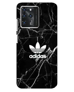 Чехол для Google Pixel 2 XL с картинкой «Белый мрамор Adidas»