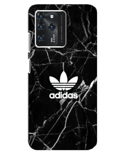 Чехол для Google Pixel 2 XL с картинкой «Белый мрамор Adidas»