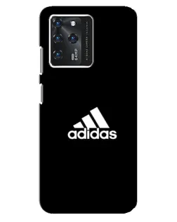Чехол для Google Pixel 2 XL с картинкой «Черная классика Adidas»