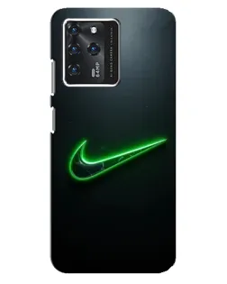 Чехол для Google Pixel 2 XL с картинкой «Неоновый контур Nike»