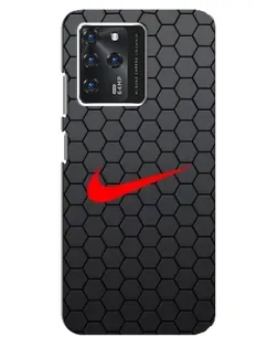Чехол для Google Pixel 2 XL с картинкой «Nike — карбоновая сетка»