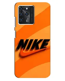 Чехол для Google Pixel 2 XL с картинкой «Оранжевый драйв Nike»