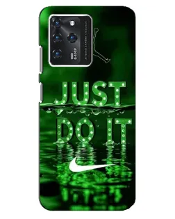 Чехол для Google Pixel 2 XL с картинкой «Зеленый неоновый Nike»
