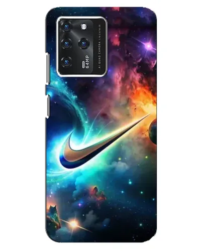 Чехол для Google Pixel 2 XL с картинкой «Космический Nike Swoosh»