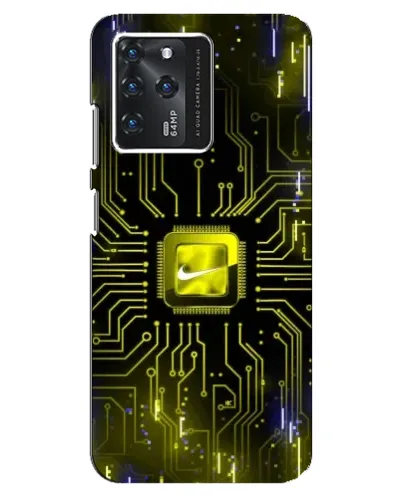 Чехол для Google Pixel 2 XL с картинкой «Nike — золотая искра»
