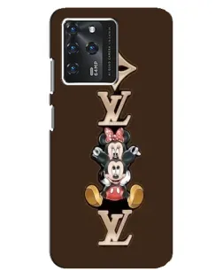 Чехол для Google Pixel 2 XL с картинкой «LV и Микки Маус»