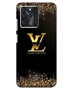 Чехол для Google Pixel 2 XL с картинкой «LV — золотые искры»