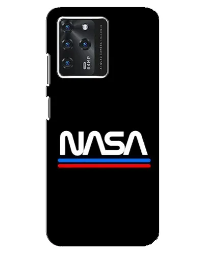 Чехол для Google Pixel 2 XL с картинкой «NASA — классика Red Blue»