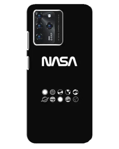 Чехол для Google Pixel 2 XL с картинкой «NASA — технический принт»