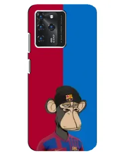Чехол для Google Pixel 2 XL с картинкой «Bored Ape — фанат Барсы»