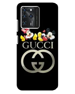 Чехол для Google Pixel 2 XL с картинкой «Gucci — герои Disney»