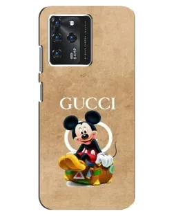 Чехол для Google Pixel 2 XL с картинкой «Микки Маус Gucci — крафт»