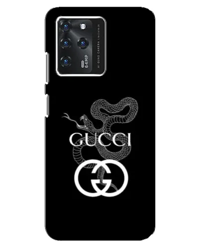 Чехол для Google Pixel 2 XL с картинкой «Gucci — серебряная змея»