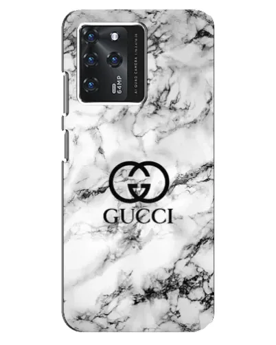 Чехол для Google Pixel 2 XL с картинкой «Gucci — мраморный шик»