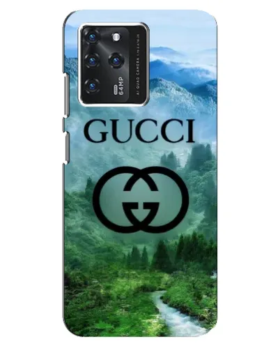Чехол для Google Pixel 2 XL с картинкой «Gucci — горный пейзаж»