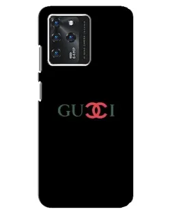 Чехол для Google Pixel 2 XL с картинкой «Gucci — красный градиент»