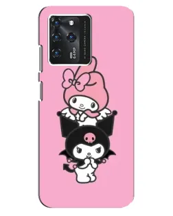 Чехол для Google Pixel 2 XL с картинкой «My Melody и Kuromi»