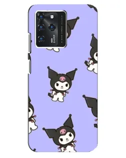 Чехол для Google Pixel 2 XL с картинкой «Паттерн с Kuromi»