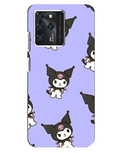 Чехол для Google Pixel 2 XL с картинкой «Паттерн с Kuromi»