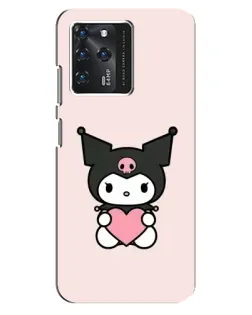 Чехол для Google Pixel 2 XL с картинкой «Kuromi и сердце»