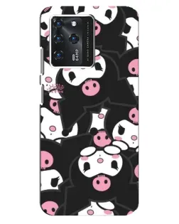 Чехол для Google Pixel 2 XL с картинкой «Паттерн голов Куроми»