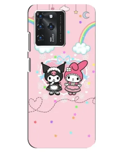 Чехол для Google Pixel 2 XL с картинкой «My Melody и Kuromi»