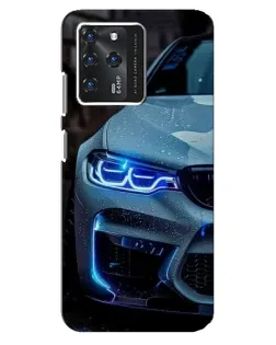 Чехол для Google Pixel 2 XL с картинкой «Взгляд BMW с синими фарами»