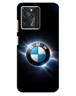 Чехол для Google Pixel 2 XL с картинкой «BMW — неоновое сияние»