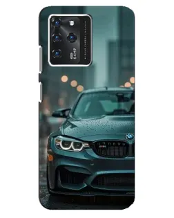 Чехол для Google Pixel 2 XL с картинкой «BMW в огнях города»