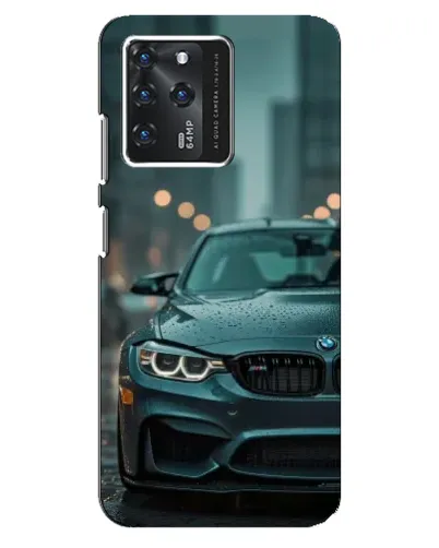 Чехол для Google Pixel 2 XL с картинкой «BMW в огнях города»