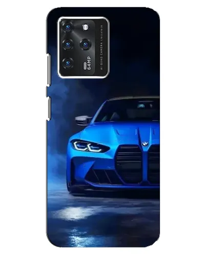 Чехол для Google Pixel 2 XL с картинкой «Голубая BMW M4»