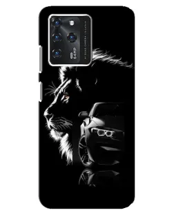 Чехол для Google Pixel 2 XL с картинкой «BMW и лев»
