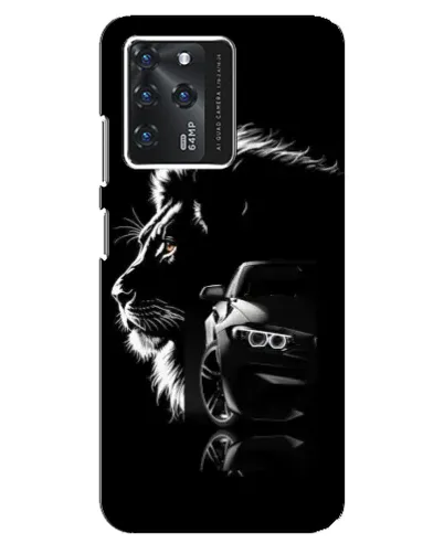 Чехол для Google Pixel 2 XL с картинкой «BMW и лев»