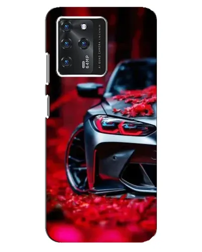 Чехол для Google Pixel 2 XL с картинкой «Спортивная BMW и цветы»