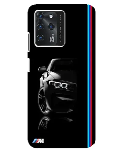 Чехол для Google Pixel 2 XL с картинкой «Силуэт BMW в темноте»