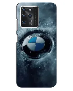 Чехол для Google Pixel 2 XL с картинкой «Логотип BMW — лед»