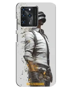 Чехол для Google Pixel 2 XL с картинкой «PUBG — боец в пыли»