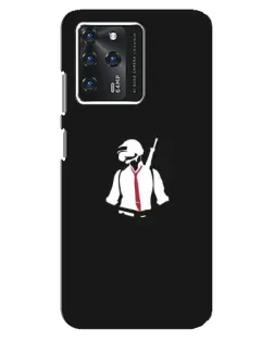 Чехол для Google Pixel 2 XL с картинкой «PUBG — силуэт воина»