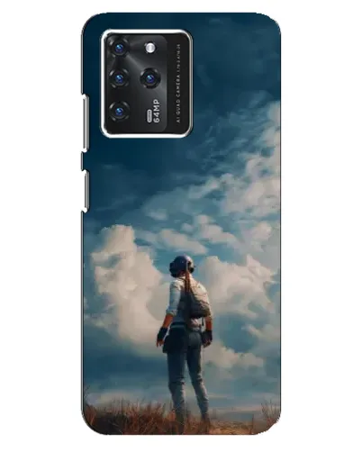 Чехол для Google Pixel 2 XL с картинкой «Герой PUBG на скале»