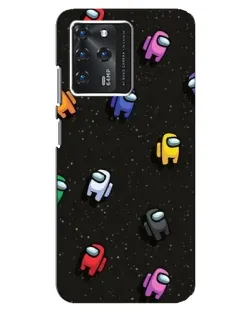 Чехол для Google Pixel 2 XL с картинкой «Космический паттерн Among Us»