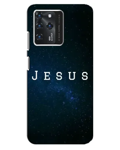 Чехол для Google Pixel 2 XL с картинкой «Звездное небо Jesus»
