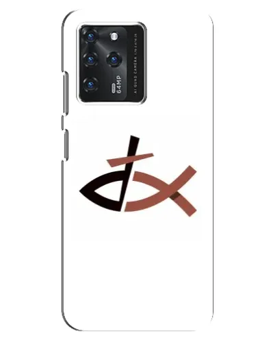 Чехол для Google Pixel 2 XL с картинкой «Рыба и крест»