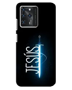 Чехол для Google Pixel 2 XL с картинкой «Меч Духа Jesus»