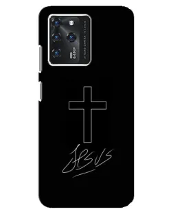 Чехол для Google Pixel 2 XL с картинкой «Графический крест Jesus»