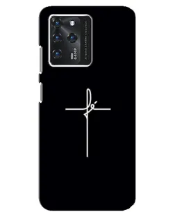 Чехол для Google Pixel 2 XL с картинкой «Тонкий крест»