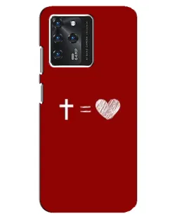Чехол для Google Pixel 2 XL с картинкой «Уравнение любви»